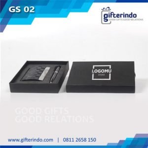 Giftset Pena dan Dompet Kartu Nama