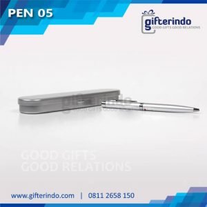 Pulpen Silver Laser Custom